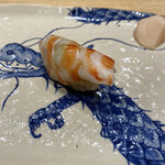 鮨旬美西川 - 車海老火を通した物