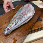 鮨旬美西川 - 800gの真鯵