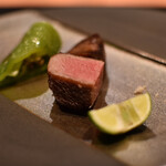 窯焼き割烹 黒泉 - 黒毛和牛タン