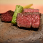 窯焼き割烹 黒泉 - シャトーブリアン、テート