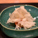 窯焼き割烹 黒泉 - 炉釜の香味野菜ラスパドゥーラ