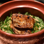 窯焼き割烹 黒泉 - のどぐろの炊き込みご飯