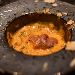 窯焼き割烹 黒泉 - サーロインすき焼きトリュフ