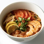 shrimp and tomato pho