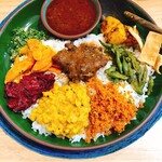 ランカキャーマ クルバドゥ - rice&carry（チキン）タイ米大盛り
                                1200円