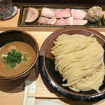 中華蕎麦 とみ田 - つけ麺並、特製全部載せトッピング