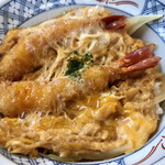 ポセイドン - エビ丼アップ
