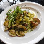 Pasta&Pizzeria Creo - アサリとホタテのジェノベーゼ(キタッラ)