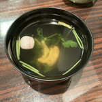 うなぎ 魚政 - 肝吸い最高です。