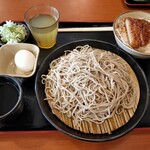 小木曽製粉所 - 中ざるそば+駒ヶ根ソースカツ丼ミニ