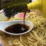 長浜らーめん - 【再訪】醤油ダレ追加