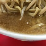 ラーメン二郎 - 【再訪】スープ