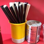 ラーメン二郎 - 【再訪】割り箸とエコ箸