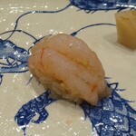 鮨旬美西川 - 甘海老漬け