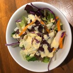 初台スパイス食堂 和魂印才たんどーる - サラダに