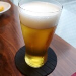 キッチンさくらい - 一口グラスビール400円
      全然、一口じゃないよ、グラスビールと呼んでもオッケー。
