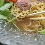 烈志笑魚油 麺香房 三く - 