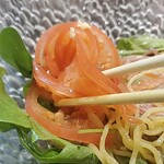 烈志笑魚油 麺香房 三く - 