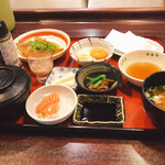 小魚阿も珍 - 料理写真:よくばり阿も珍定食980円税別