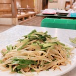 大橋屋食堂 - ニラもやし炒め