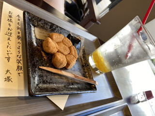 Iori Cafe - お団子のお菓子と柚子ソーダ