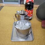 双葉食堂 - 常連の悪友のボトルキープ焼酎