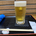 ごはんばー - とりあえずおつかれさんまの生ビール