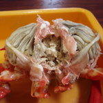 マリンドリーム能生 - カニ味噌も詰まっています