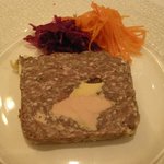 メゾン ドゥ アッシュ - 「天然蝦夷鹿のテリーヌフォアグラのアクセント」