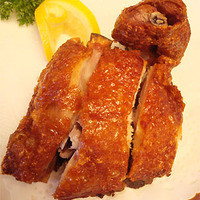 揚州名菜 秦淮春 - 若鶏のパリパリ揚げ。