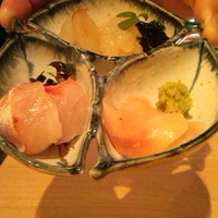 和酒和食の坂 - お造り3種