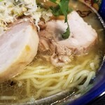 塩そば専門店 桑ばら - 釜炊き栗蟹出汁の潮そば～〆ご飯付き～