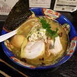 塩そば専門店 桑ばら - 釜炊き栗蟹出汁の潮そば～〆ご飯付き～