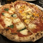 ピッツェリア ダ グランツァ - マルゲリータ+ビスマルク