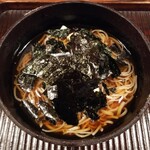 京天神 野口 - ●手打ちそば