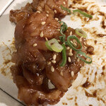 焼肉十九 - 上ミノ　800円　少し焼いちゃいました