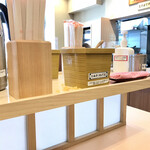 そばの神田 東一屋 - コンディメンツ。