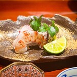 銀座 しのはら - 車海老、金目鯛