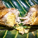 銀座 しのはら - 二つに割ると卵がぎっしり