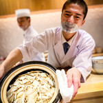 銀座 しのはら - 松茸炊き込みご飯