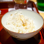 銀座 しのはら - 炊き込みご飯