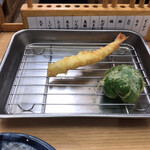 Tempura Fuji - 天ぷら定食 海老 ピーマン