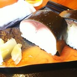 朽木旭屋 - 鯖寿司を一個の高いに変更+¥500