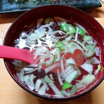 やきとり良太 - 締めは鳥スープ