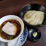 らぁ麺 紫陽花 - 醤油つけ麺