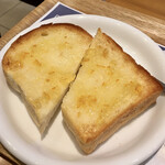 サンジェルマン - モーニングバタートーストセット416円