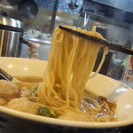 らぁ麺 紫陽花 -  醤油わんたん麺 