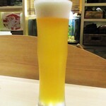 華丸吉日 - サッポロ生ビール 白穂乃香 700円。　　　　　2020.09.26