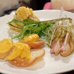 トリワイン ＰＩＫＯＳＨＨＨＵ - 前菜３種盛