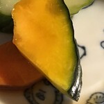 大倉山もつ肉店 - かぼちゃのお新香